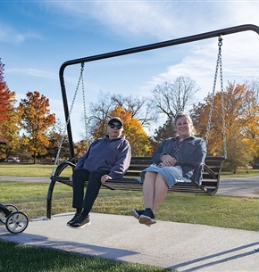 Burke Studio Collection™ Swinging Bench